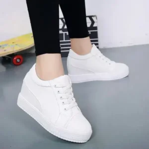 Komkoy Women'S Fashion Platform Platform Sneakers