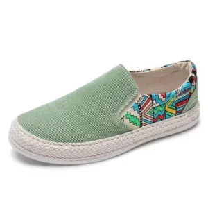 Komkoy Men'S Fashion Espadrille Sole Canvas Shoes