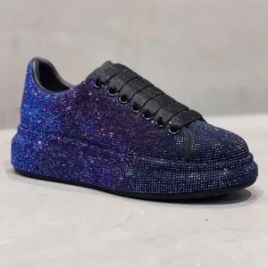 Komkoy Night Star Rhinestone Platform Sneakers