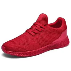 Komkoy Men Fashion Solid Color Breathable Sneakers