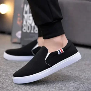 Komkoy Men Casual Breathable Flat Canvas Shoes