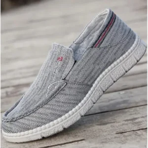 Komkoy Men Casual Non-Slip Canvas Shoes