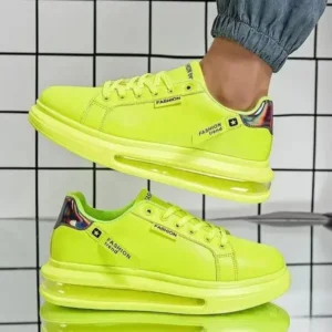 Komkoy Men Fashion Candy Color Air Cushion Sneakers