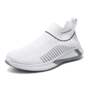 Komkoy Men Fashion Summer Flyknit Breathable Sneakers