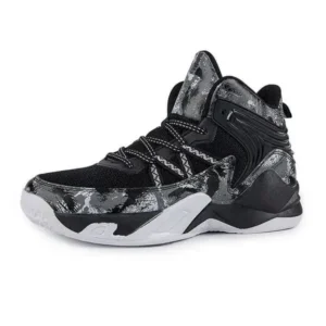 Komkoy Men Fashion Trend Breathable High Top Basketball Shoes