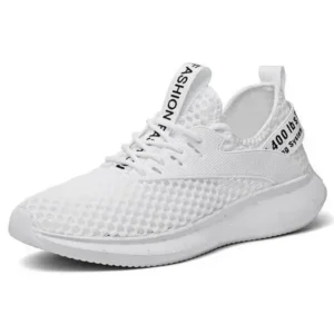 Komkoy Men Fashion Mesh Hollow Breathable Sneakers