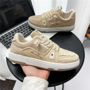 Komkoy Men'S Fashion Color Matching Breathable Sneakers