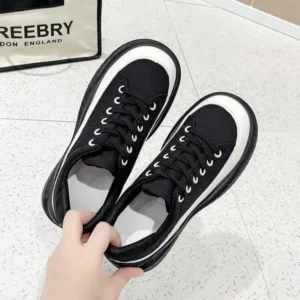 Komkoy Women Fashion Cute Platform Sneakers